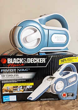 Black & Decker Cordless Vac