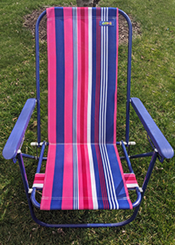 Striped Beach Chair