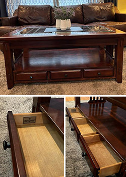 Coffee Table Solid Wood Broyhill