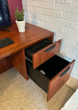 Office Desk Solid Wood PVI