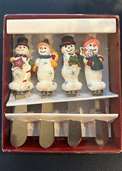 Snowmen Special Occasion Knives