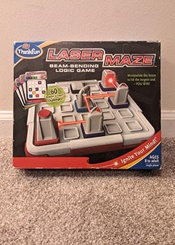 Laser Maze Beam-Bending Logic Game by Thinkfun