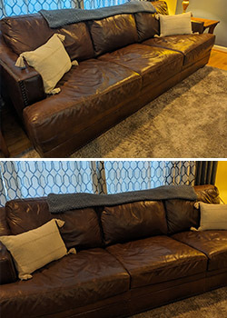 Beautiful Leather Sofa