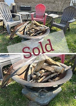 Adirondack Chairs & Fire Pit