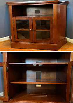 TV Entertainment Corner Console