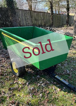 John Deere 18-cu ft Steel Yard Cart