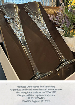 Vera Wang by Wedgwood Champagne Flutes