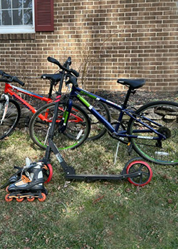 Bikes, Scooter, Roller Blades