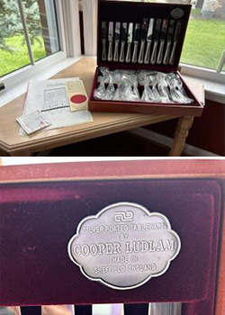 English Silverplated by Cooper Ludlam