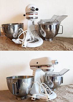 Kitchen Aid Mixer (Accessories Included)
