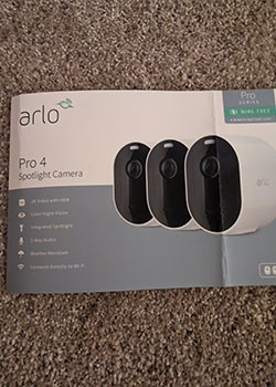 arlo Pro 4 Spotlight Camera