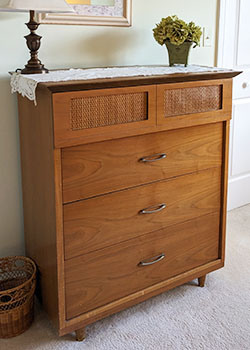 Bedroom Mid-Century Tall Dresser